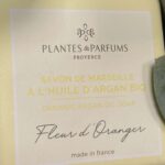 Marselio muilas su argano aliejumi "FLEUR D'ORANGER"100gr
