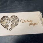 Baltas pinigų vokelis  „Vestuvių proga"