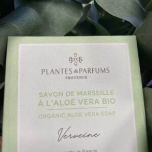 Marselio muilas su ekologišku alijošiumi "VERVEINE"100 gr.