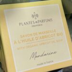 Marselio muilas su ekologišku abrikosų aliejumi "MANDARINE"100gr