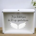 3D TAUPYKLĖ STAČIAKAMPĖ „NUO KRIKŠTYNŲ IKI 18-OJO GIMTADIENIO“